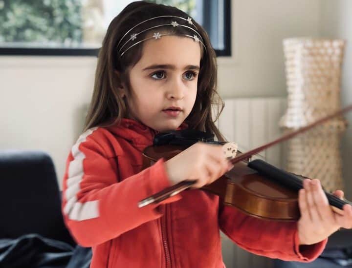 At what age can my child start playing the violin?