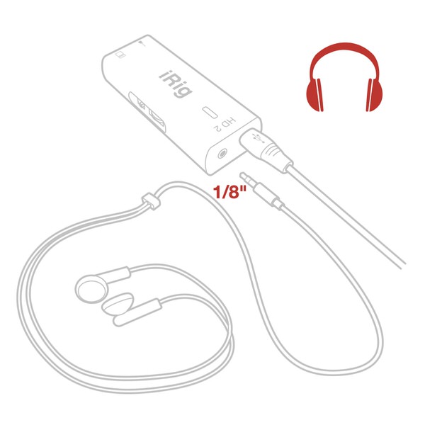How to use headphones with your electric violin using the iRig HD2